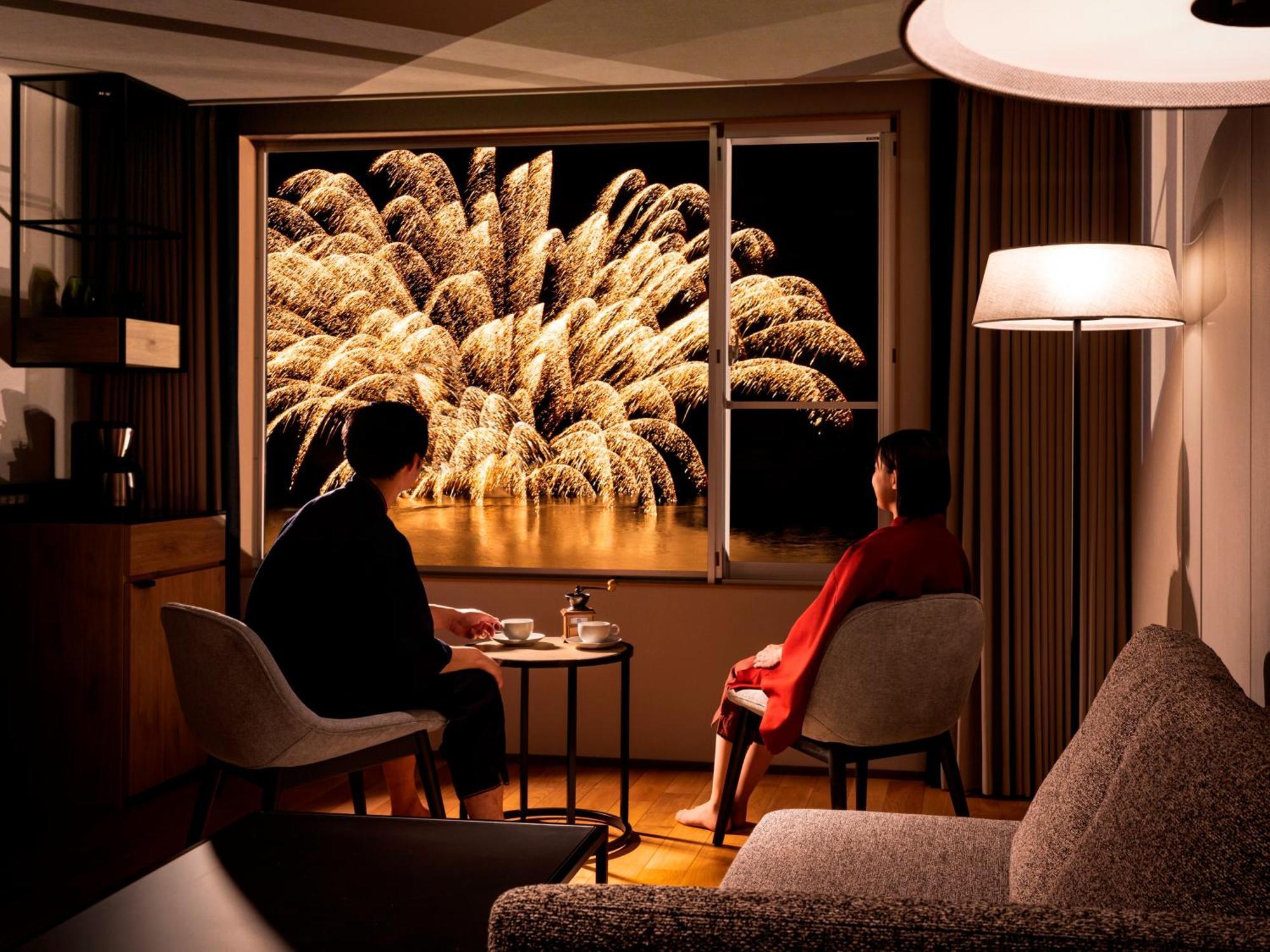 The Lake View Toya Nonokaze Resort Toyako Luaran gambar