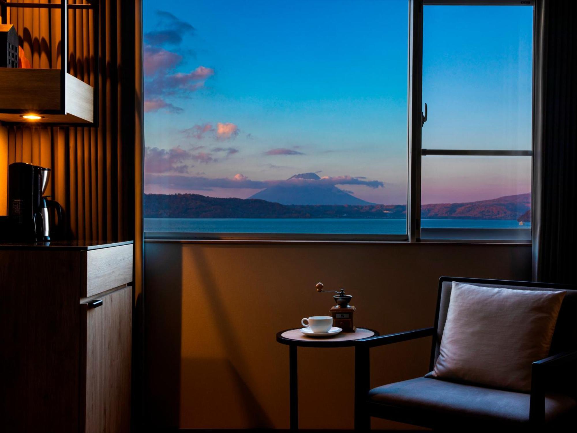 The Lake View Toya Nonokaze Resort Toyako Luaran gambar