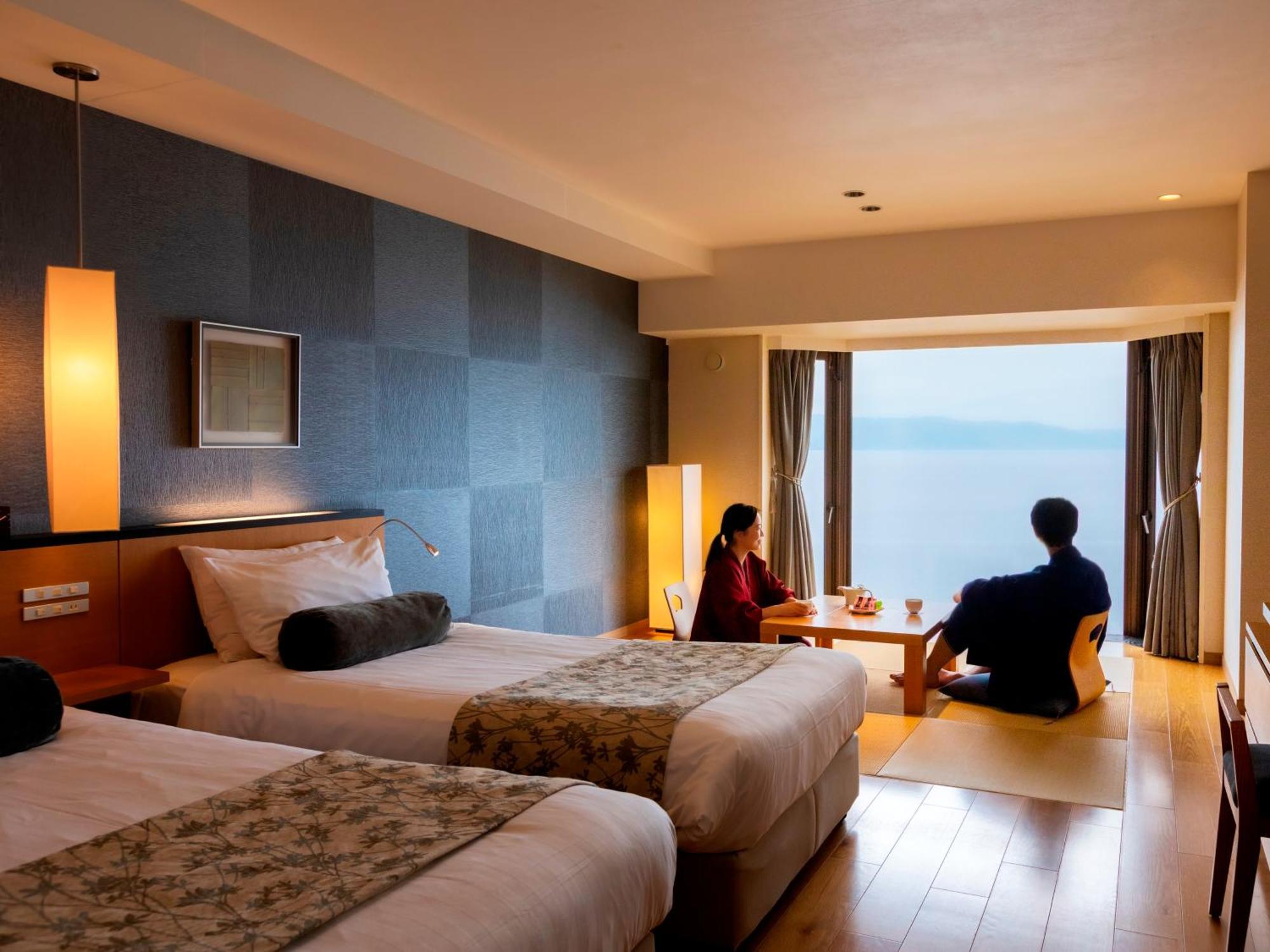 The Lake View Toya Nonokaze Resort Toyako Luaran gambar